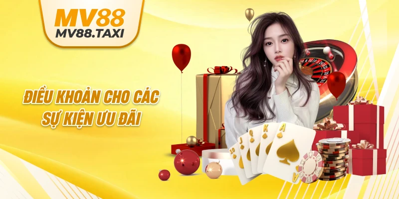 Điều khoản cho các sự kiện ưu đãi